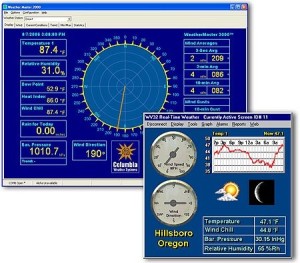 software weather display